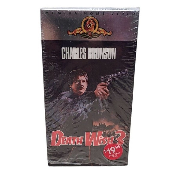 Death Wish 3 VHS 1986 Charles Bronson movie VGC++ - Picture 1 of 5